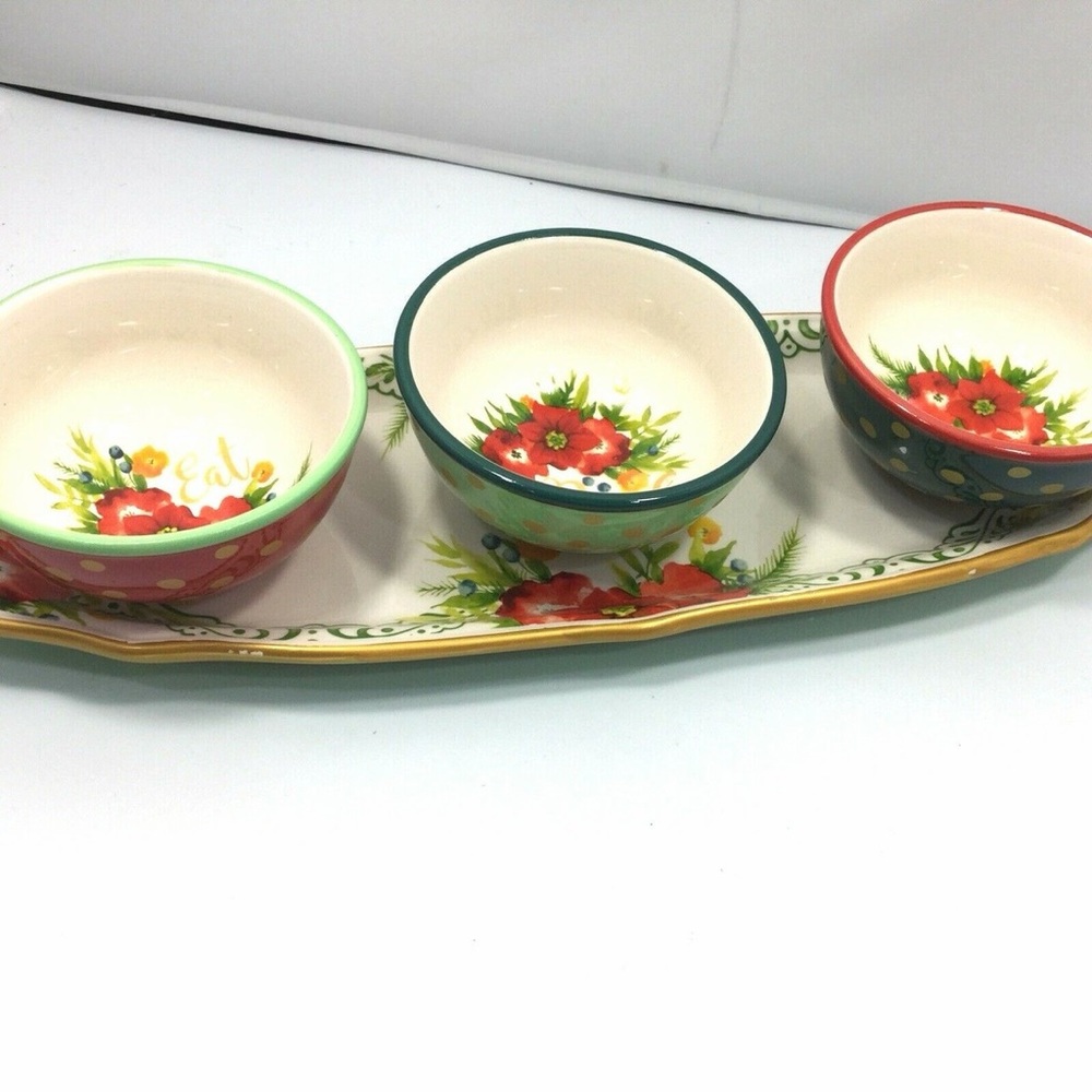 The Pioneer Woman Garland Condiment 4-Piece Set